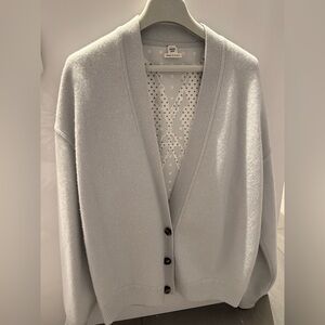 Hermes’ Cashmere Silk blend cardigan